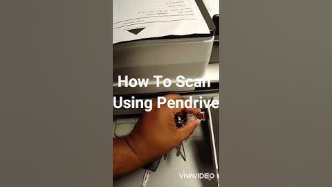 Scan To pendrive Ricoh