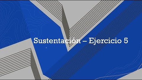 Sustentación - Ejercicio 5 Fundamentos de Programación