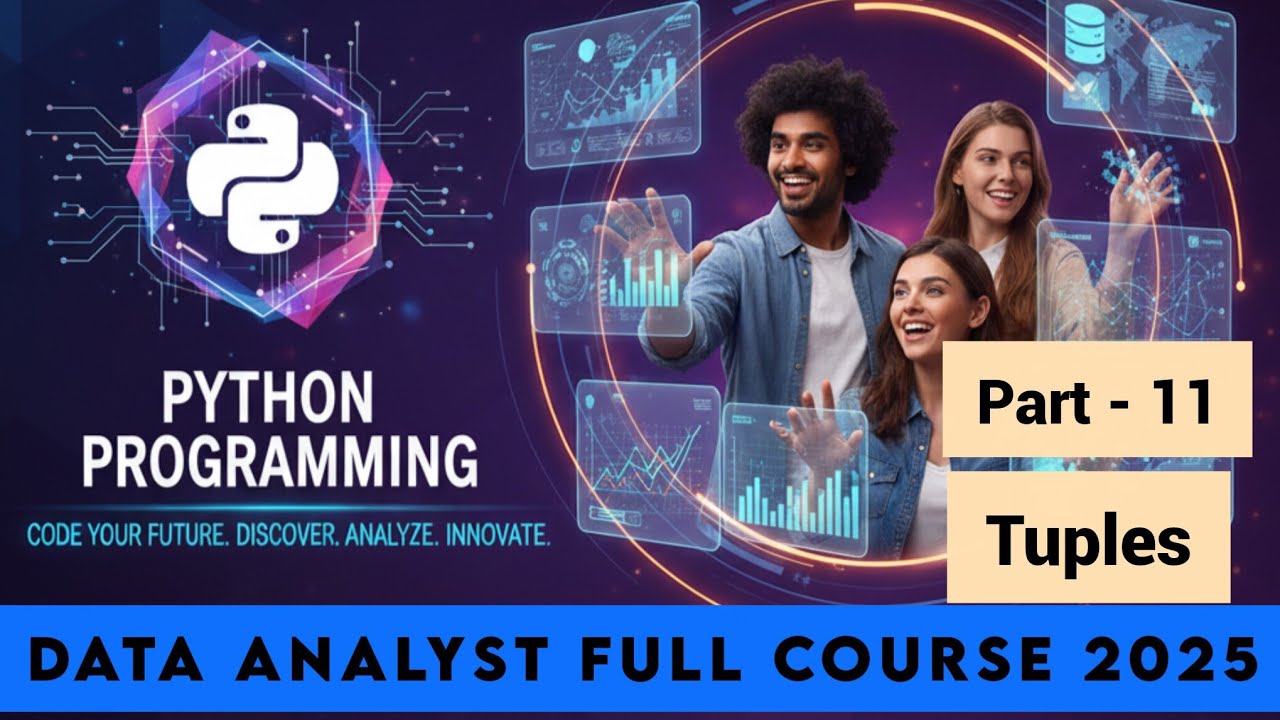 What is tuples in python | python for data analysis | Data Analysis ...