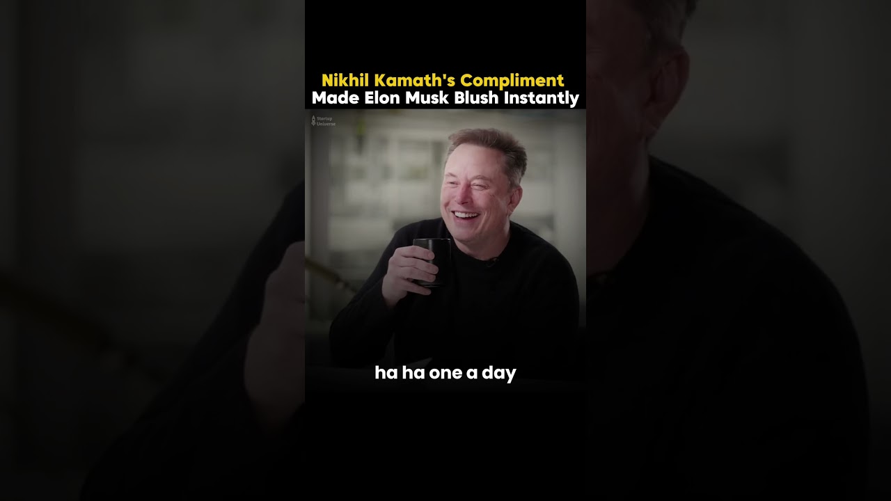 Elon Musk Blushes😳🚀 #elonmusk #inspiration #podcast
