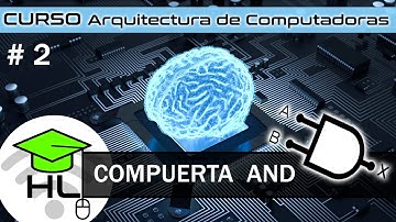 #2 Arquitectura de computadoras  Compuerta AND tabla de verdad y diagrama español