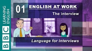 How to prepare for an interview  01  English at Work has the answers