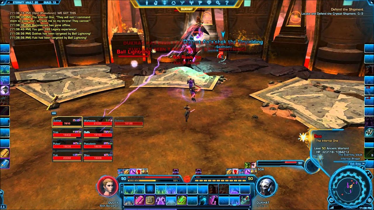 SWTOR- Nightmare Soa (Full length P2 and P3) 8 man [Healer]