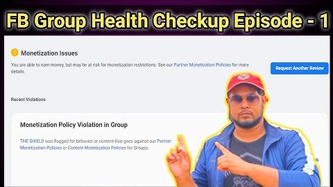 Facebook Group Monetization Issue,Facebook Monetization Policy Violation in Group,Recent Violations