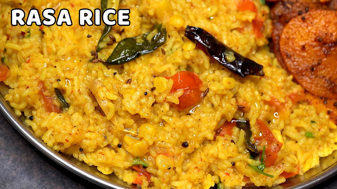 ಬಾಯಿಗೆ ರುಚಿಯಾಗಿ ಈ ರೀತಿ ರಸ ರೈಸ್, Aloo Masala Fry ಮಾಡಿ | Rasa Rice | Rasa ...