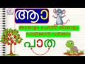 മലയാളം വായിക്കാം | Malayalam Learning for Beginners