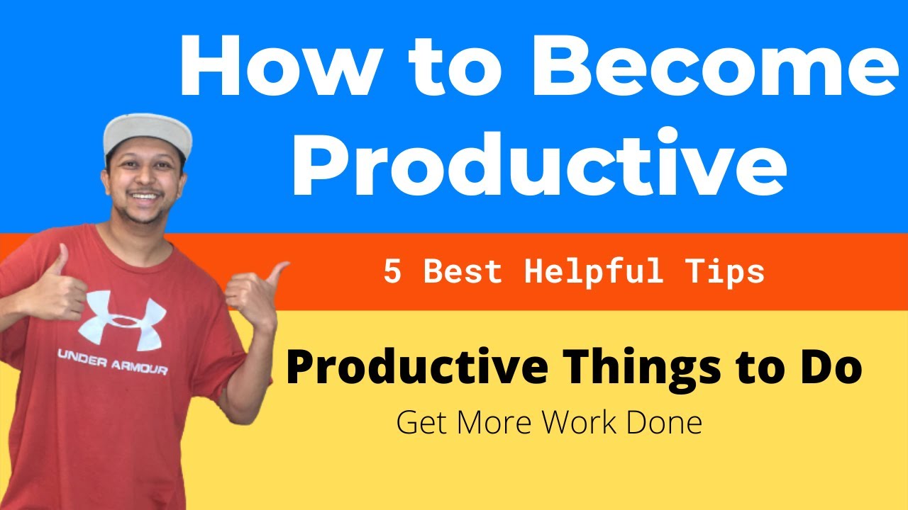 How to Be Productive at Home ~ How to Be Productive All Day ~ Best Tips and Hacks