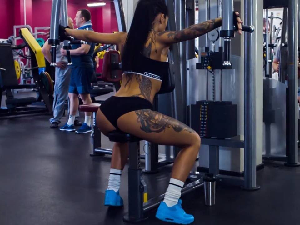 Gym Workout RoutineFitness Trainer & Tattoo ModelInstagram: angelic...