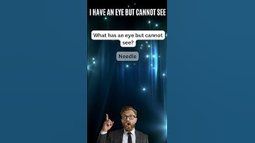 What has an eye but can’t see? #shorts #brainchallenge #puzzle