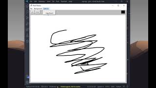 Paint app with python tkinter