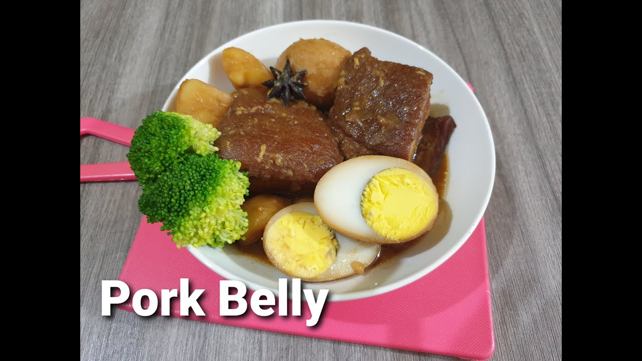 Cara masak Samcan enak dan empuk // Pork belly - YouTube