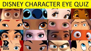 Guess the Disney Characters Eyes