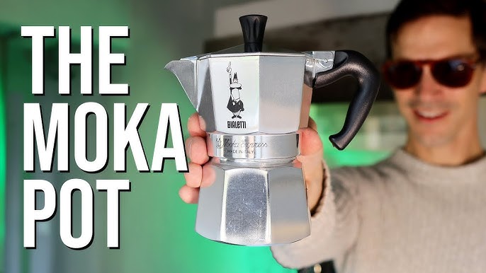 Mocha Coffee Maker by Bialetti Morenita -1-2-3-6 - Coffee Machine Cups