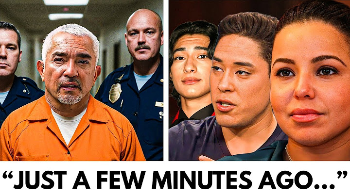 Cesar Millan's Final Sentencing. Goodbye Forever!