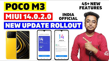 Poco M3 MIUI 14.0.2.0 Update | Poco M3 New Update | Poco M3 Update | Poco M3 MIUI 14 Update