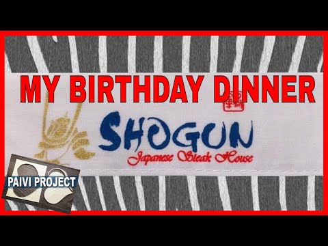 Shogun Japanese Restaurant - My experience