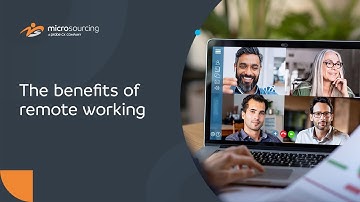 The benefits of remote working
