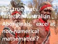 The Australian National University introduces ‘indigenous mathematics’ by the use of smoke signals…