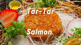 Тартар из лосося рецепт ! Как приготовить тар-тар ? Tar-tar Salmon!