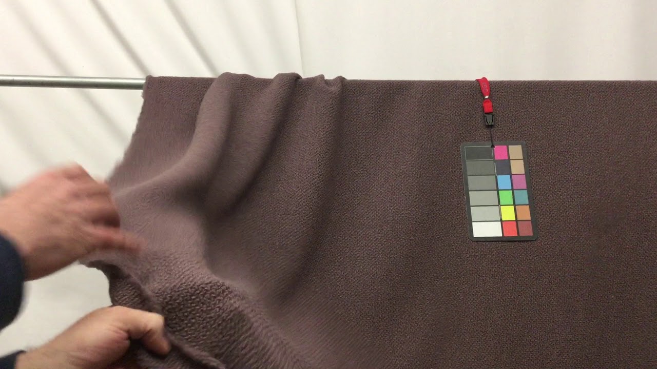 Lambchop Raisin Wool Fabric | Wool Fabric - YouTube