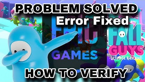 Fall Guys Error Code: 200_1040 FIXED | verify the game in epic ? #epicgamesstore #fallguys #error