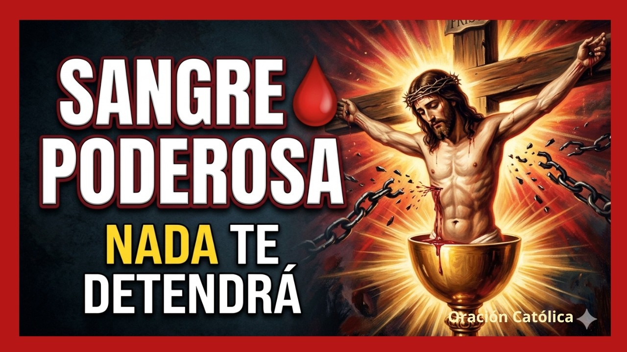 PRECIOSA SANGRE DE CRISTO 🩸 ROMPE CADENAS INVISIBLES y ABRE CAMINOS NUEVOS - CUARESMA 2026