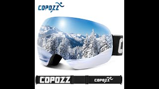 Магнитные лыжные очки ( COPOZZ ) с  AliExpress