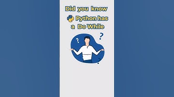 Did You Know Python Has a Do While Loop? 🐍 #PythonTips