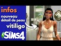 Un nouveau dtail de peau  dans les sims 4 