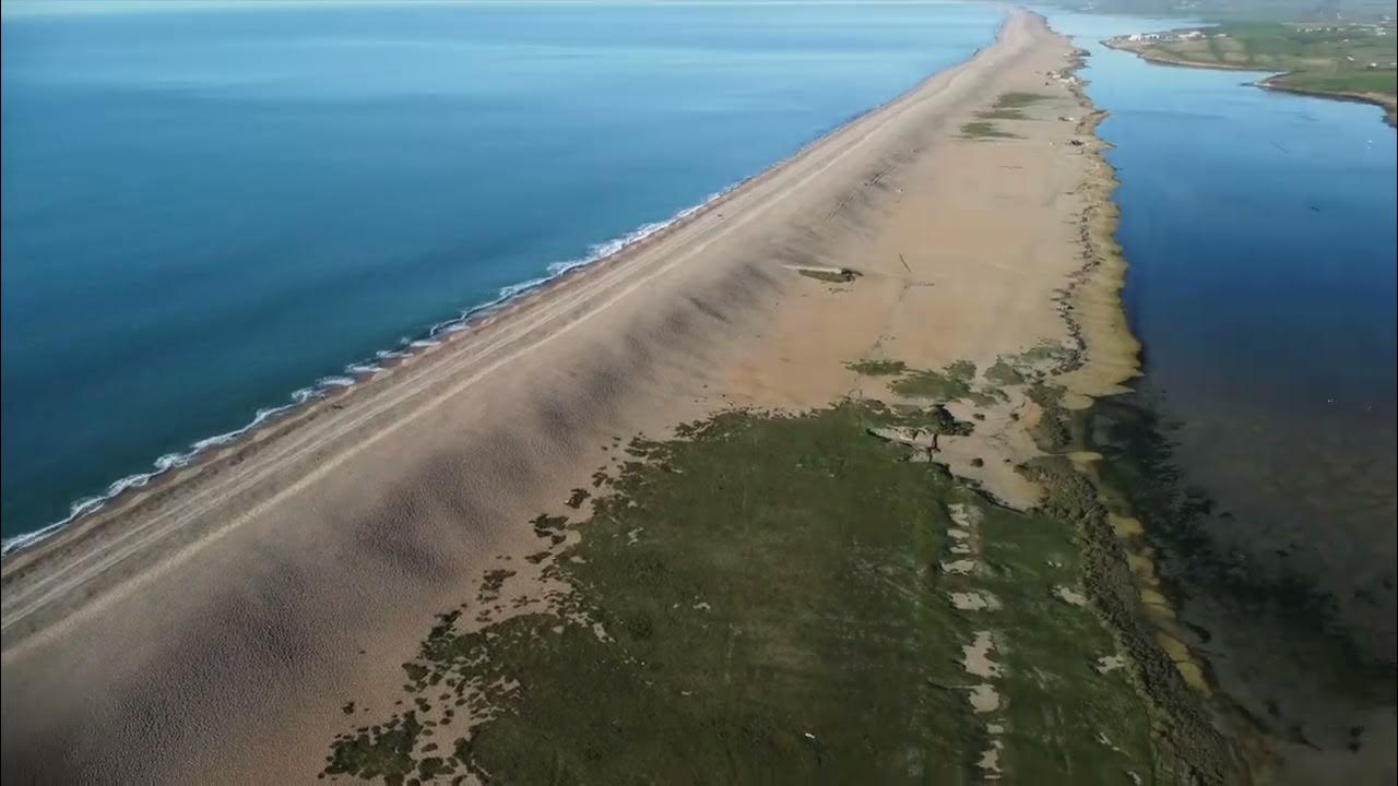 Aerial View of Chesil Beach YouTube