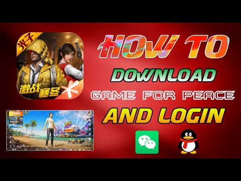 How To Download Game For Peace How To Login Game For Peace Youtube How To Download Game For Peace How To Login Game For Peace Youtube