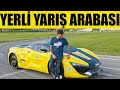 Öğrencilerin Yaptığı Yerli Yarış Arabası