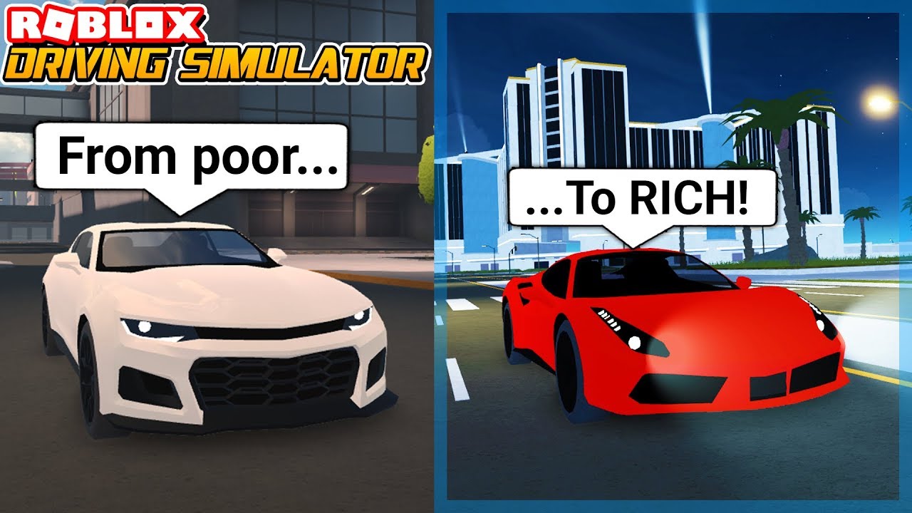 Going From Poor To Rich In Driving Simulator Episode 1 Roblox Youtube - westpoint roblox driving game