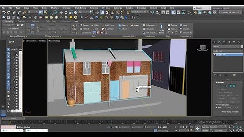 3DsMax Tutorials, Learn 3D Modeling an Exterior of London Street from Scratch in 3dsmax ( Part 6)