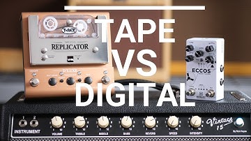 3 Minute Demo: Tape vs. Digital Delay