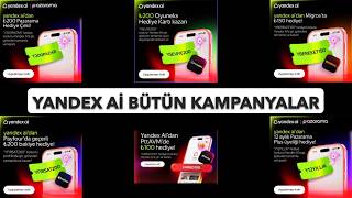Yandex Ai Bütün Kampanyalar