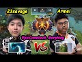 23savage [Morphling] Signature Hero TOP1 MMR Epicgame vs TNC Armel Tiny Dota 2 Pro Gameplay