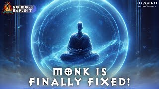 Diablo Immortal - Monk Is Finally Fixed | No More Exploit