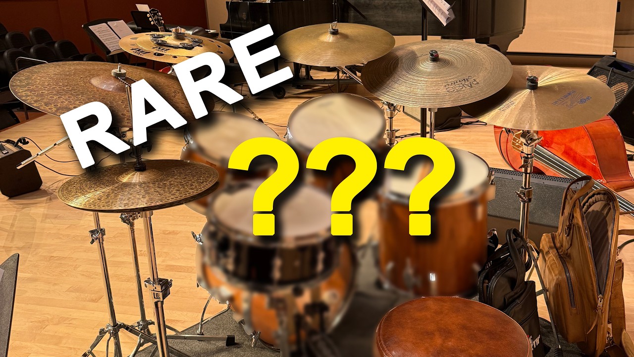 This Rare Drum Set Sounds INSANE