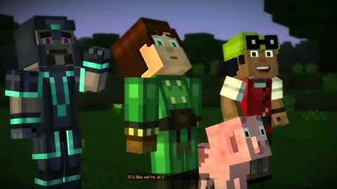 MINECRAFT STORY MODE -  "A BLOCK AND A HARD PLACE" : EPISODE 4! |  PART 3