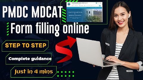 MDCAT Registration 2023 || PMDC MDCAT EXAM REGISTRATION 2023 || PMDC MDCAT FORM FILLING  #mdcat2023