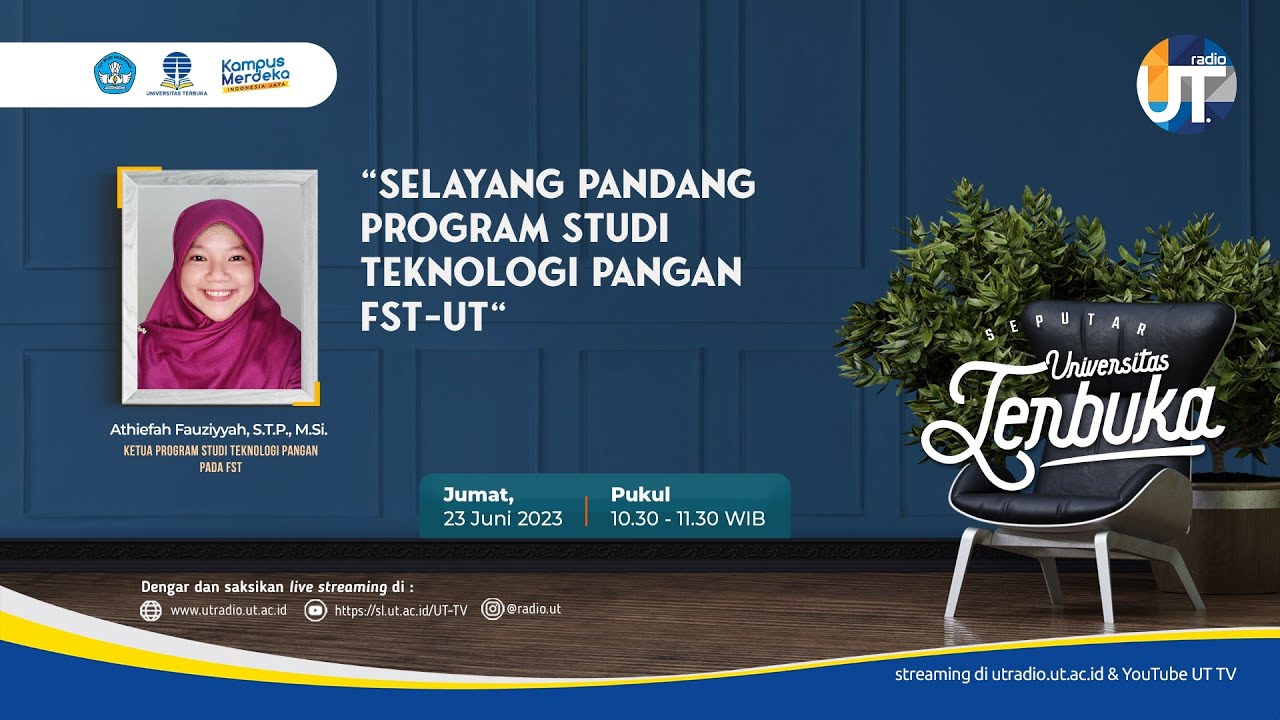 Selayang Pandang Program Studi Teknologi Pangan FST-UT ~ Seputar Universitas Terbuka