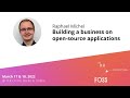 #FOSSBack: Raphael Michel – Building a business on open-source applications