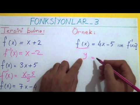 FONKSİYONLAR 3 - Şenol Hoca