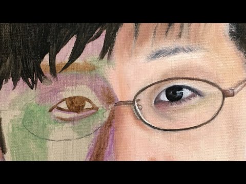 油絵の人物画・Part2.肌塗り編｜Oil painting Self-study - YouTube