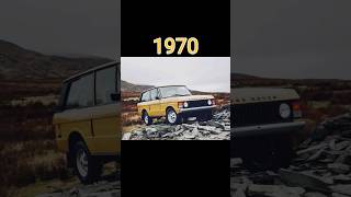 Range Rover Evolution 1970-2023