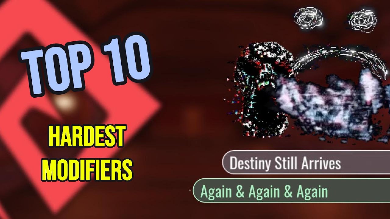 Ranking Top 10 Hardest Modifiers to Beat | Roblox DOORS