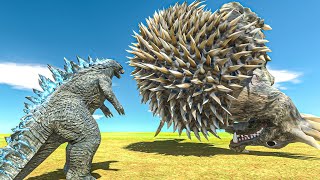 Legendary Godzilla War - Growing Godzilla vs Anguirus Size Comparison Godzilla ARBS