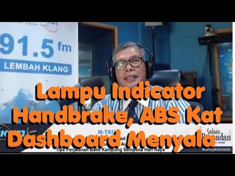 Lampu Indicator Handbrake & ABS Kat Dashboard Menyala - YouTube
