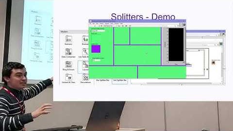 UKTAG#3: User Interface Design - Splitters, Panes and SubPanels